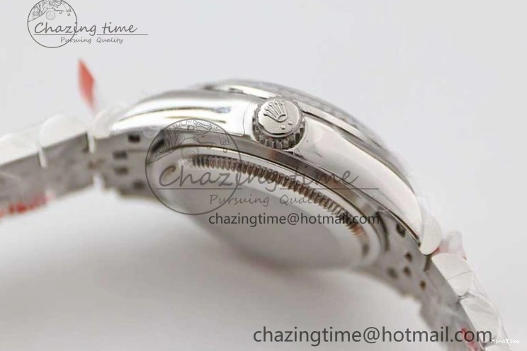 MiroTime 0103 Lady DateJust 28 SS TWF 1:1 Best Edition 904L Steel Silver Dial on President Bracelet NH Stylish 2178